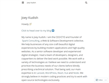 Tablet Screenshot of jkudish.com